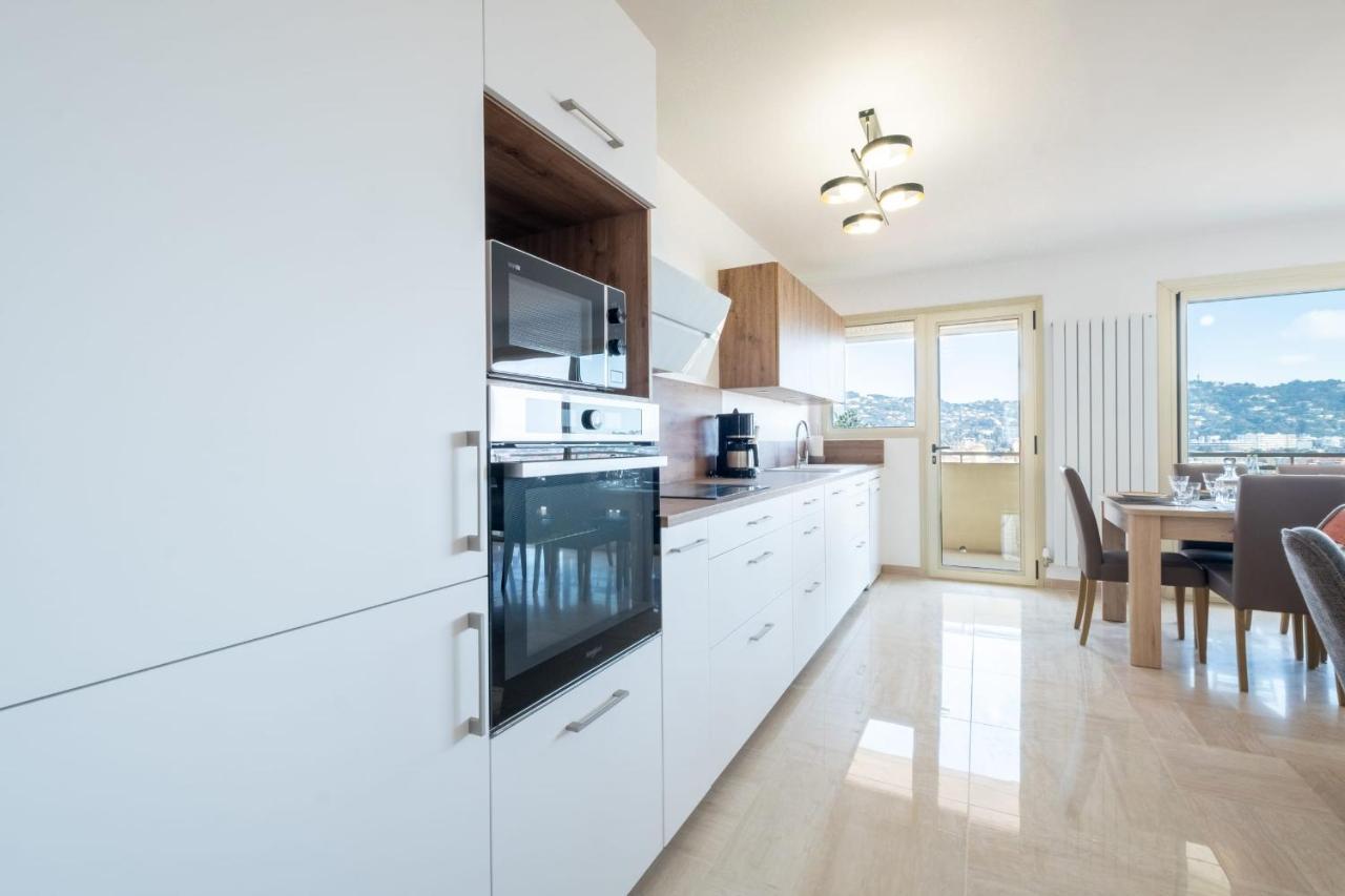 3-br Near Downtown Sea View Parking Cannes
